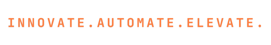 Brainpercent power phrase - Innovate. Automate. Elevate